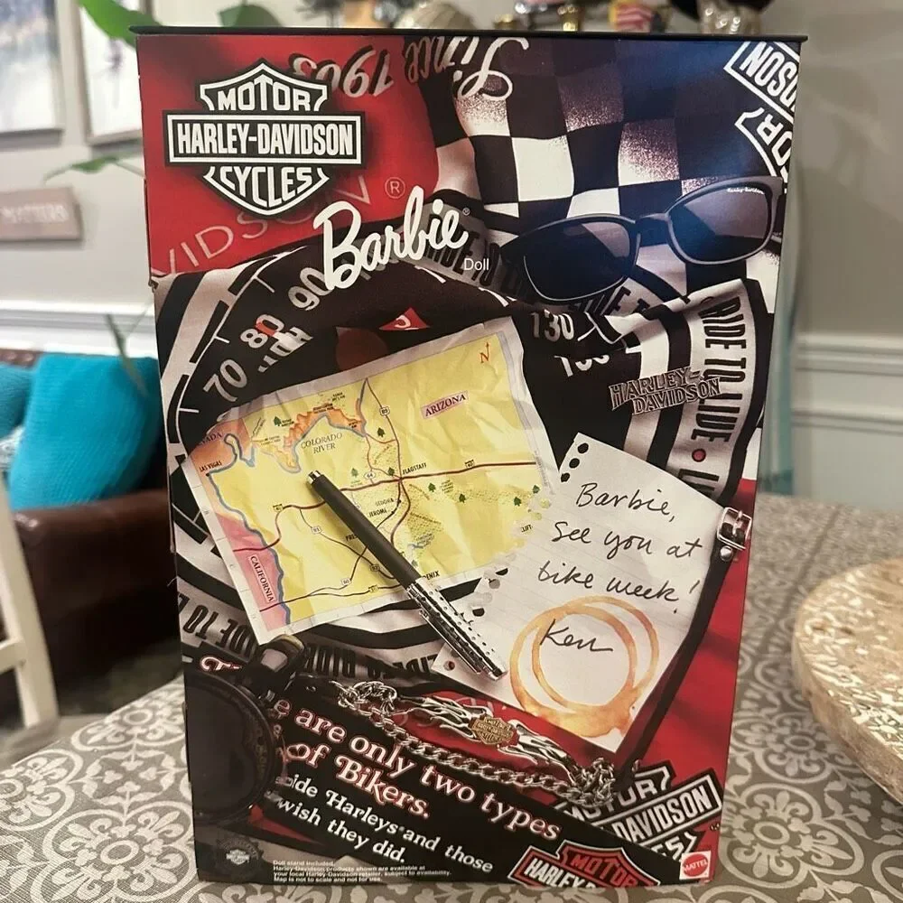 Harley Davidson x Mattel 1998 Collector’s Edition Vintage Rider Barbie NEW‎